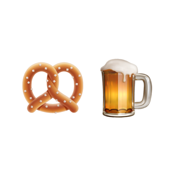 Brezel und Bier