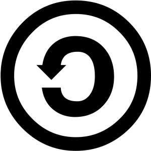 Icon für CC Lizenz: SA, Teilen von Adaptionen unter selben Bedingungen