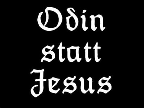 Odin statt Jesus